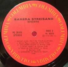 Load image into Gallery viewer, Barbra Streisand - Songbird