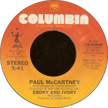 Load image into Gallery viewer, Paul McCartney - Ebony And Ivory
