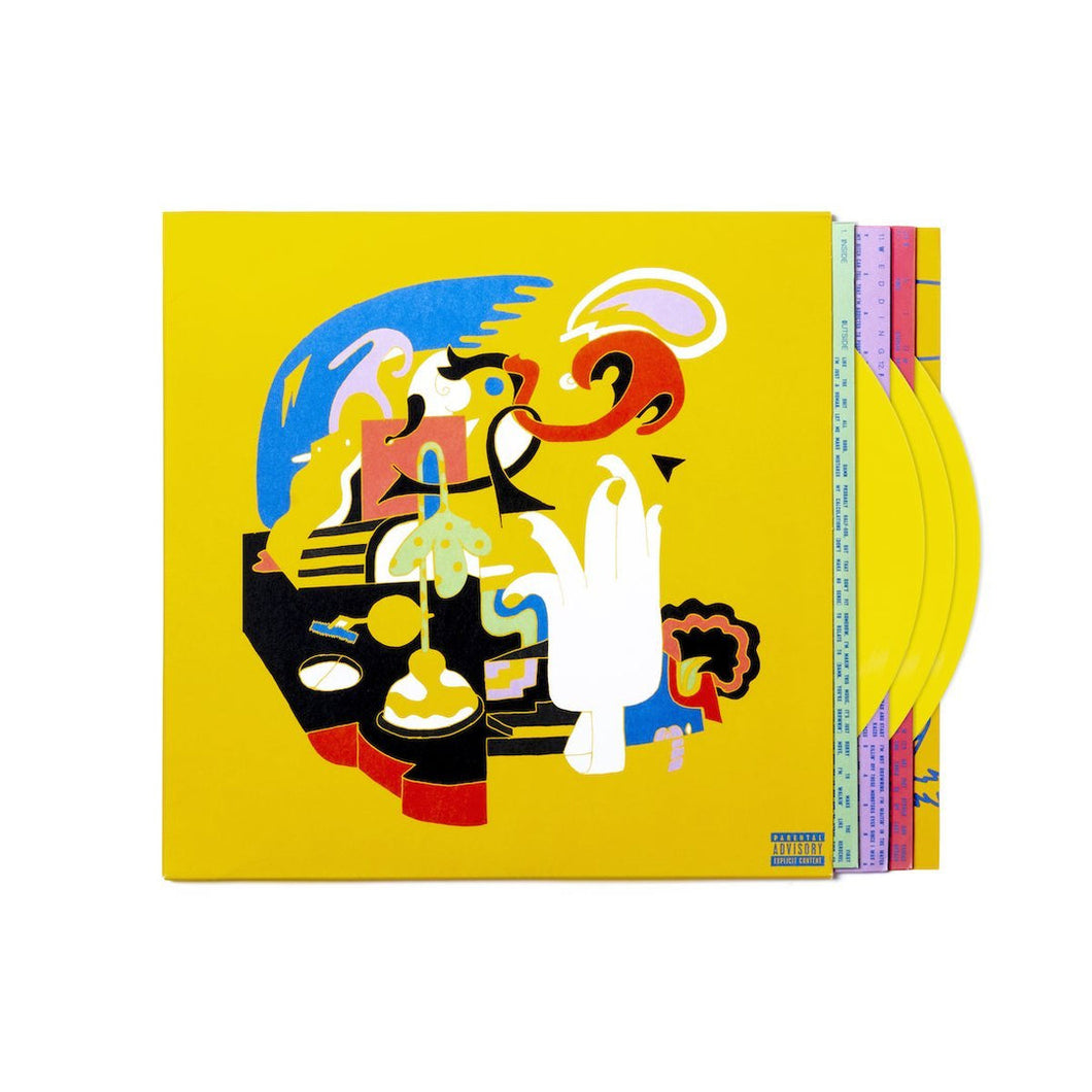 Faces  Opaque Canary Vinyl/3Lp