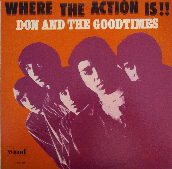 Don And The Goodtimes* - Where The Action Is!! (LP, Album, Mono, Ter)