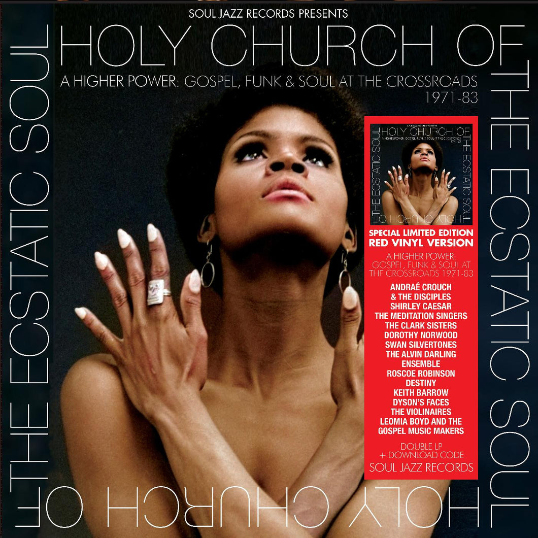 Holy Church Of The Ecstatic Soul – A Higher Power: Gospel, Funk & Soul At The Crossroads 1971-83 (RED VINYL)