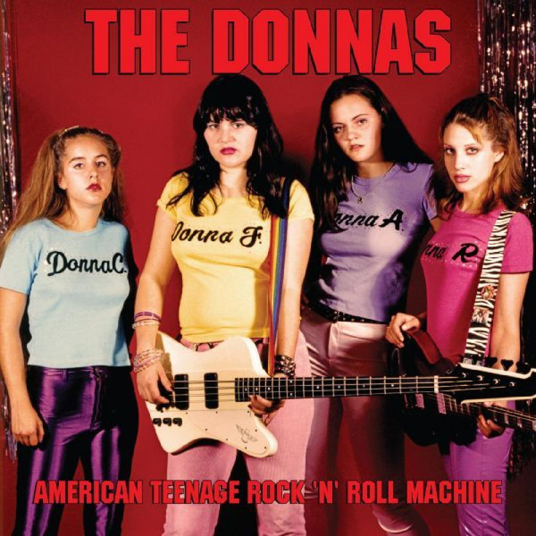 American-Teenage-Rock-'N'-Roll-Machine-(FIRE-ORANGE-WITH-BLACK-SWIRL-VINYL)