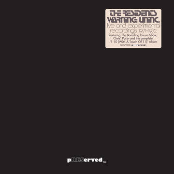 Warning: Uninc - Live And Experimental Recordings 1971-1972