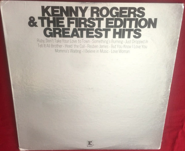 Kenny Rogers & The First Edition - Greatest Hits (LP, Comp, RE, Win)