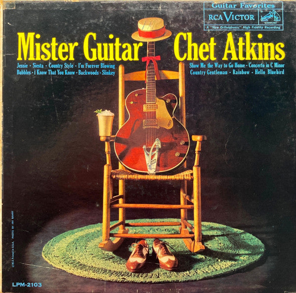 Chet Atkins - Mister Guitar (LP, Album, Mono)