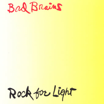 ROCK FOR LIGHT - YELLOW W/ RED SPLATTER