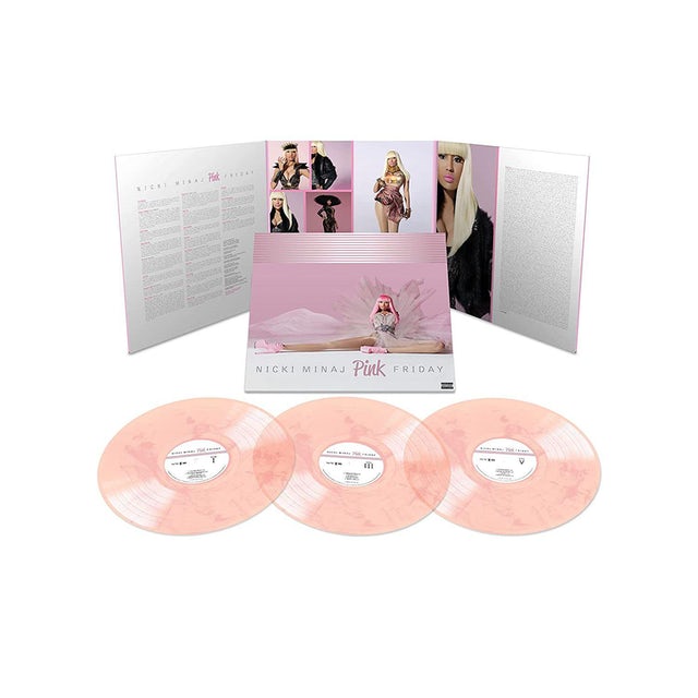Pink Friday (10Th Anniversary) Deluxe Pink/White Swirl Vinyl