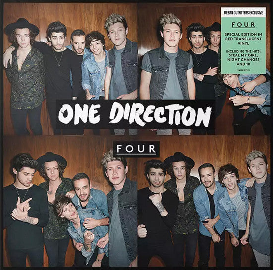 One Direction - FOUR (2xLP, Album, Dlx, Ltd, RE, Red)